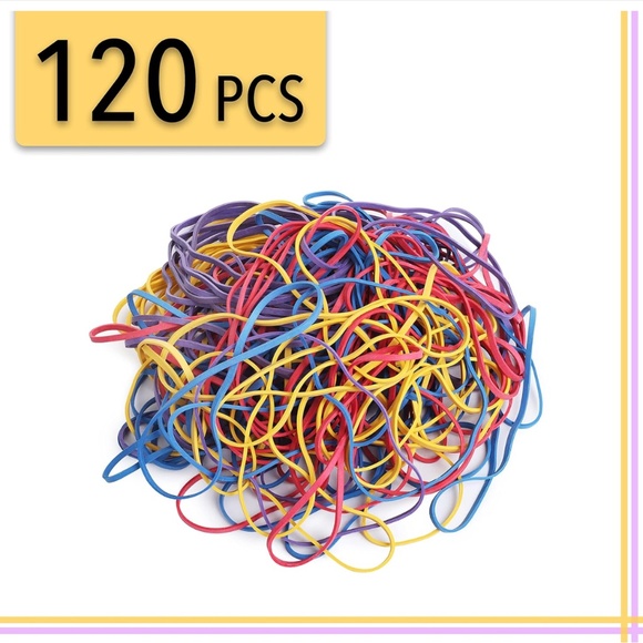Mr. Pen- Large Assorted Color Rubber Bands,‎ 120 Pack, Giant Elastics for Office - Picture 3 of 8